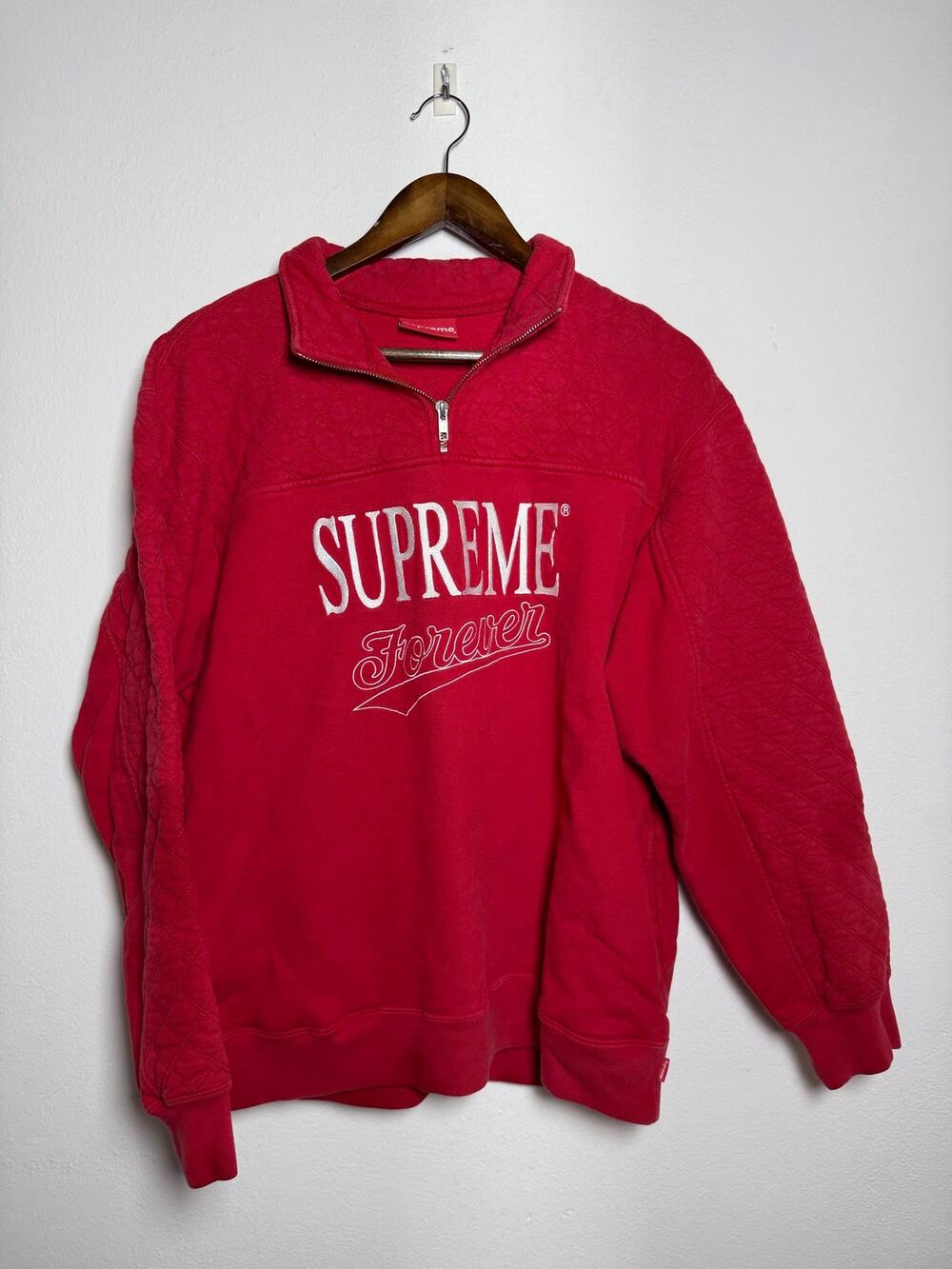 Supreme Forever Half Zip Sweatshirt